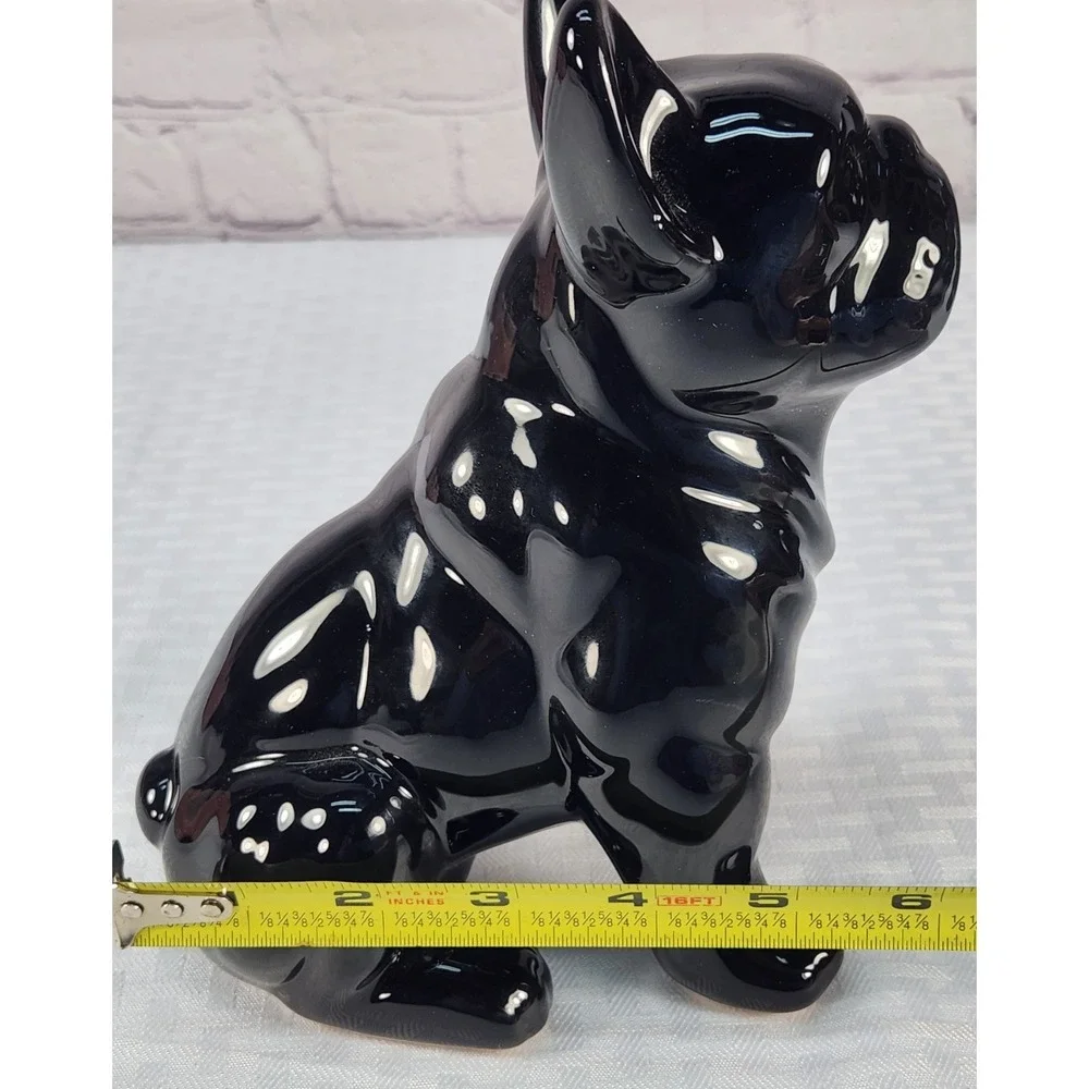 French Bulldog Frenchie dog black shiny 8